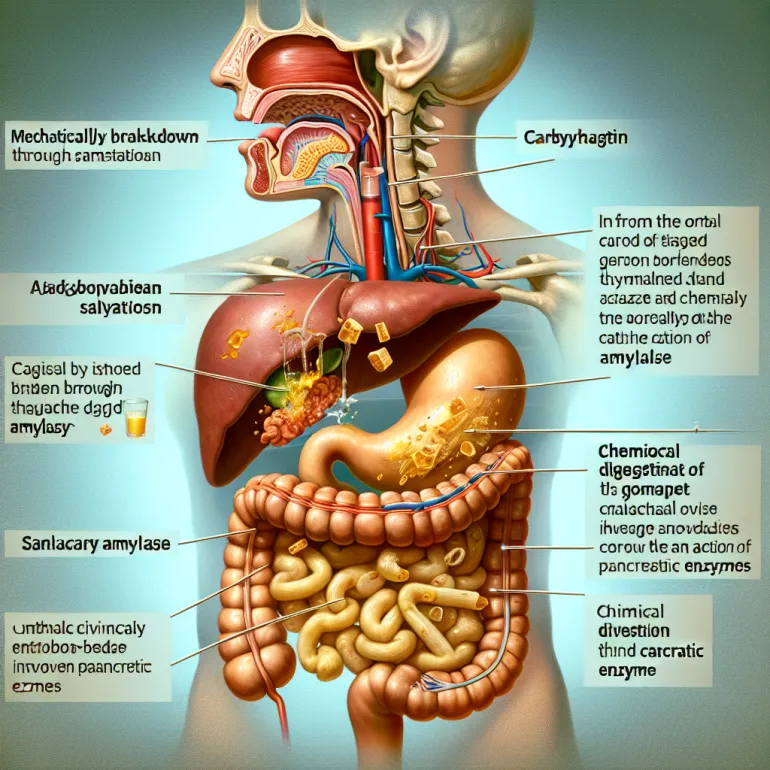 Где перевариваются углеводы: Путешествие по пищеварительной системе